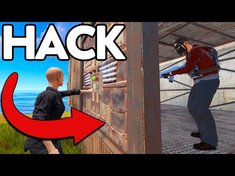 Code raiding a clan - Rust Admin Trolling