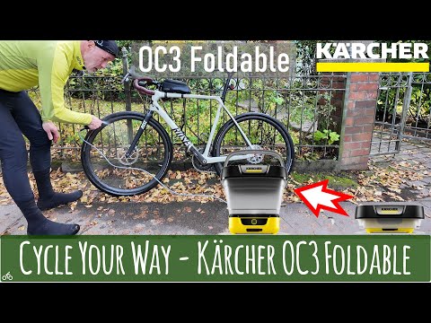 Kärcher OC3 Foldable im Test - Fahrrad sauber?