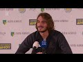 Press conference Stefanos Tsitsipas in Rotterdam