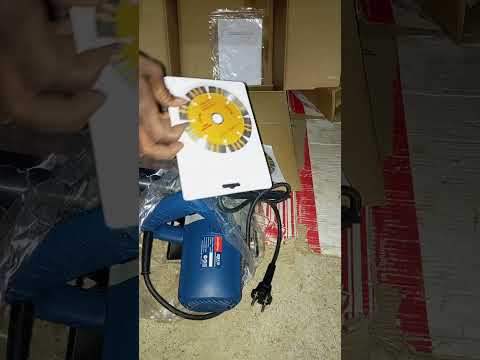 dongcheng wall chaser masin unboxing
