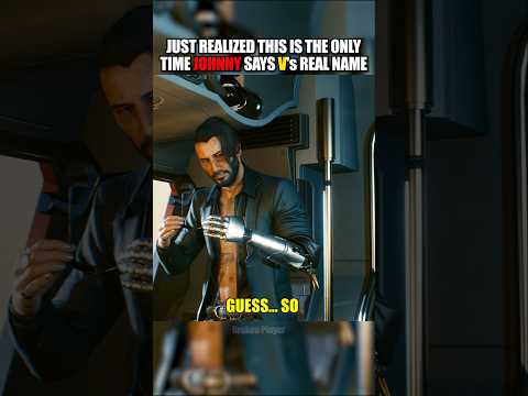 When Johnny said V's Real Name #shorts #cyberpunk