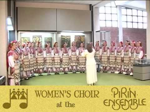 Women's choir at the Pirin ensemble  "Svyatiy Boje"