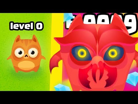 IS THIS THE HIGHEST LEVEL CAT CREATURE EVOLUTION?  (9999+STRONGEST UPGRADE)l Cat Evolution New Game Video
