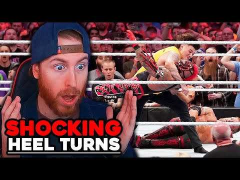 SHOCKING WWE HEEL TURNS THAT CAME OUT OF NOWHERE