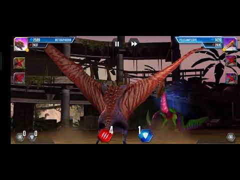 Indominus rex gen 2 vs METRIAPHODON / Jurassic world the game #1612