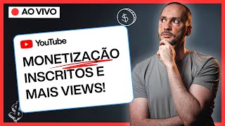 [🔴 Ao Vivo] Seu Canal no YouTube vai Crescer em 2026 | Tire suas dúvidas