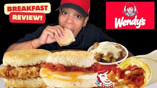 REVIEWING WENDY'S BREAKFAST MENU