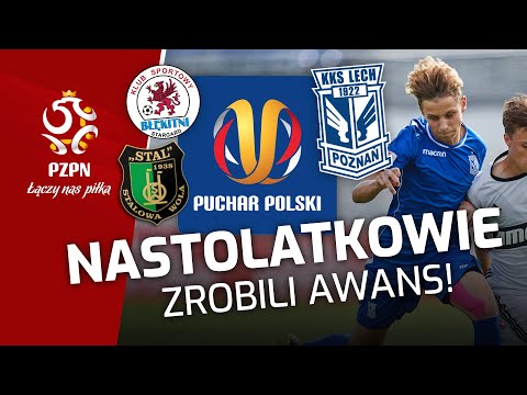 Zabójcze kontry arcyMŁODEGO LECHA II Poznań. Oto WSZYSTKIE GOLE z rundy wstępnej PP