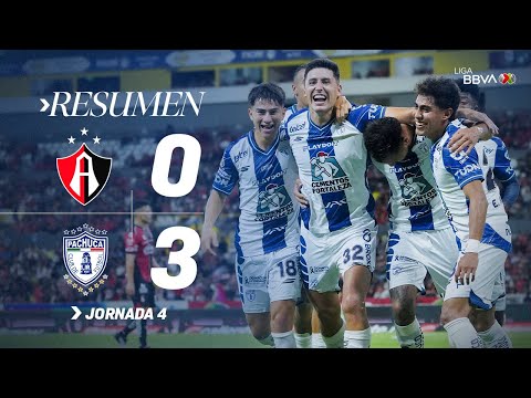 ATLAS 0-3 PACHUCA J4 | Los Tuzos son perfectos | Apertura 2025