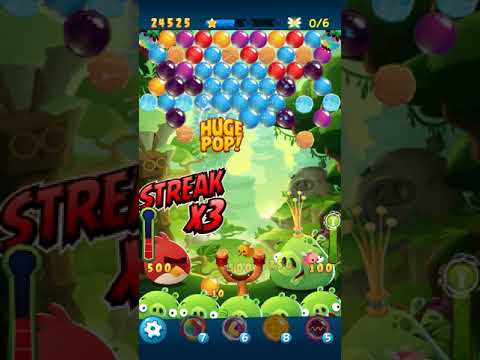 Angry Birds POP Bubble Shooter - Level 85. Gameplay Android walkthrough