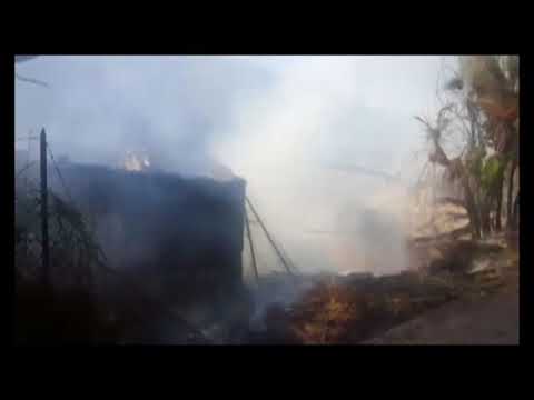 STERPAGLIE IN FIAMME A BORDIGHERA