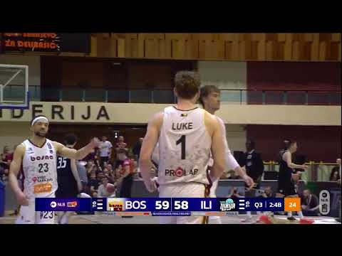 Luke turned Skenderija into a madhouse with 3 triples (Bosna Visit Sarajevo - Ilirija, 30.4.2025)