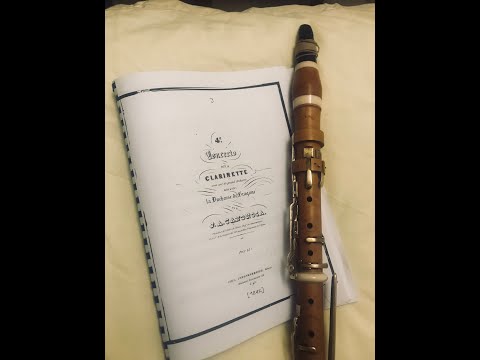 4éme Concerto pour Clarinette et Orchestre de José Avelino Canongia