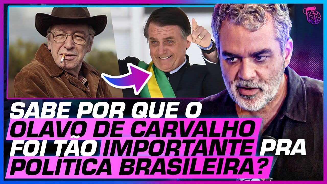 O OLAVO de CARVALHO era só um FANTOCHE BOLSONARISTA? - CARLOS ANDREAZZA