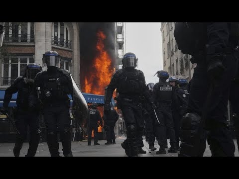 Wütender Protest gegen Macron in Frankreich: "Es reicht. Sie können nicht gegen alle entscheiden"