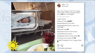 Dubbel bebislycka idag när både Kallur och Titiyo fått småttingar! - Nyhetsmorgon (TV4)