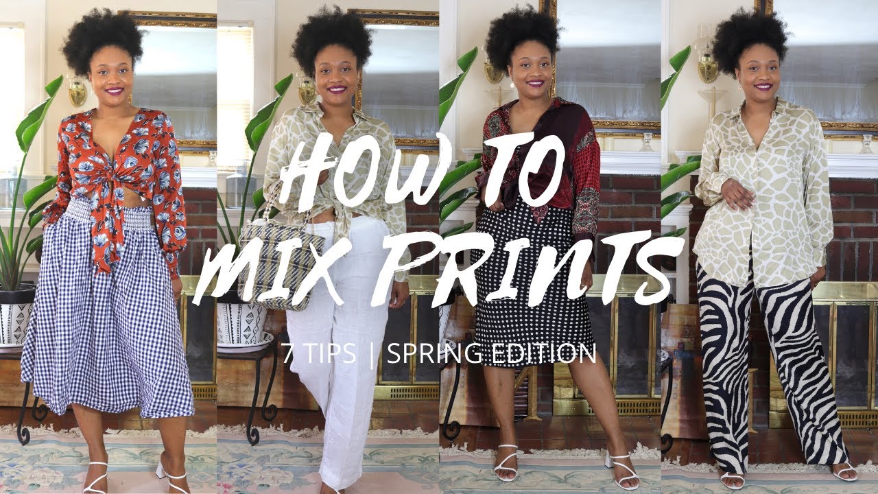 HOW TO MIX PRINTS | 7 easy tips | Spring fashion edition