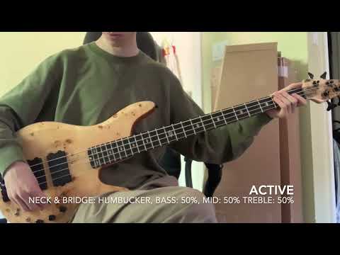 Michael Kelly Pinnacle 4 Bass Demo