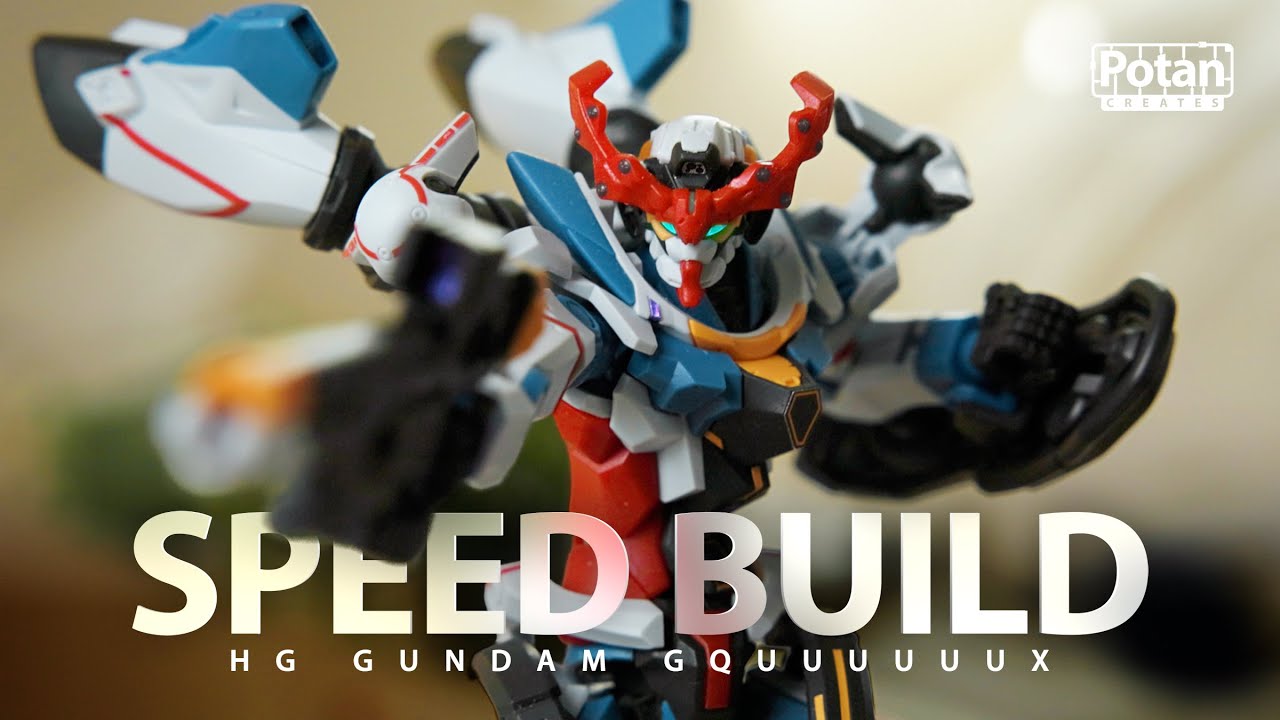 HG GQuuuuuuX - A Gundam with Blockbuster-Ready Design | ASMR