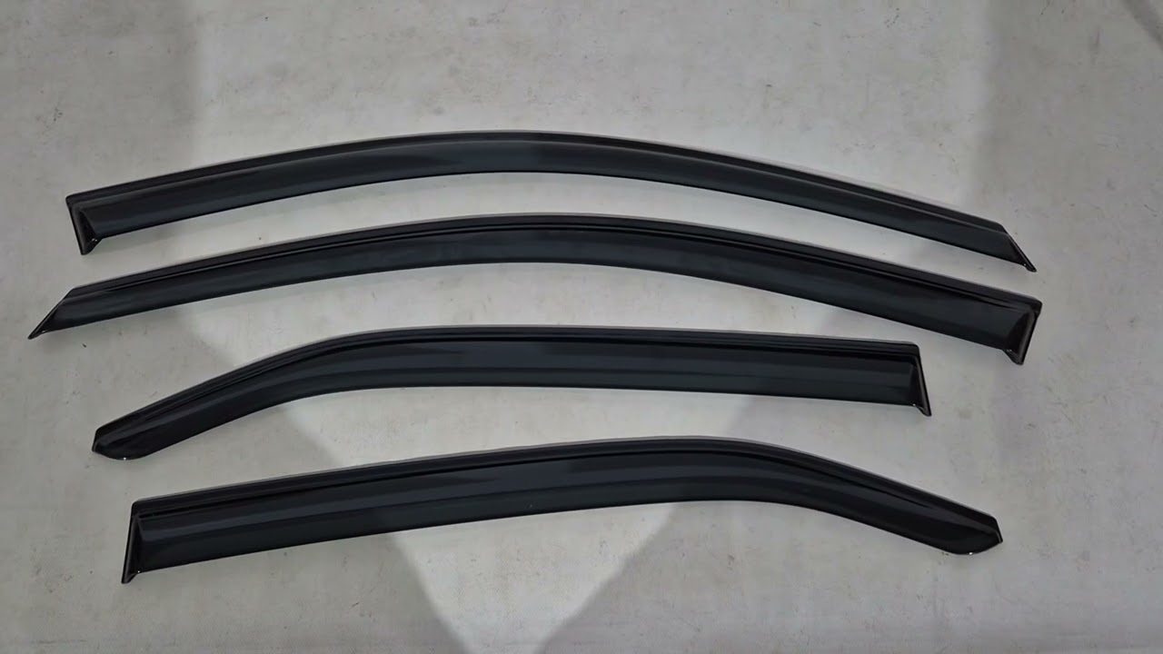 Ветровики Niken Luxury (2011-2018 EU / 2011-2014 USA, 4 шт) Video 1