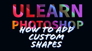 Photoshop for Photographers: Add a Custom Shape