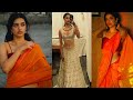 Bhagyashri Borse Hot Traditional Fashion Video Part 2 Bhagyashri Borse Saree And Lehenga Looks