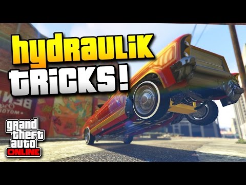 GTA 5 Online | LOWRIDER HYDRAULIK TRICKS ! | BUNNY HOP & MEHR | Lowriders DLC 1.30 IDzock