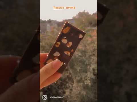 Roasted Almond chocolate Bar #shorts