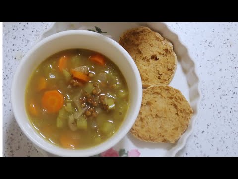 The BEST Lentil Soup Recipe! Easy, Healthy & Delicious (Vegetarian Version)