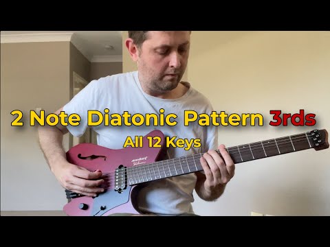 Jazz Practice Routine 2 Note Diatonic Pattern 3rds In All 12 Keys