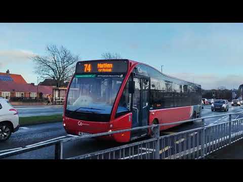 Go North East 5379 | 'Tynedale Links' 74 to Hexham | Stamfordham Road in Slatyford