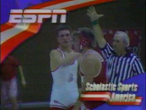 ESPN Scholastic Sports America - Delta Utah Wrestling - Feb.  3 1991