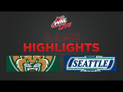WHL Highlights: Silvertips (1) at Thunderbirds (4) - December 16, 2022