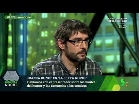 La comparación más escatológica de Juanra Bonet en defensa del humor