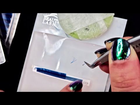 Volumen Ruso EXPRESS ⏱ ¿Se Pueden Hacer ABANICOS PREARMADOS 🙊 en Extensiones de Pestañas?
