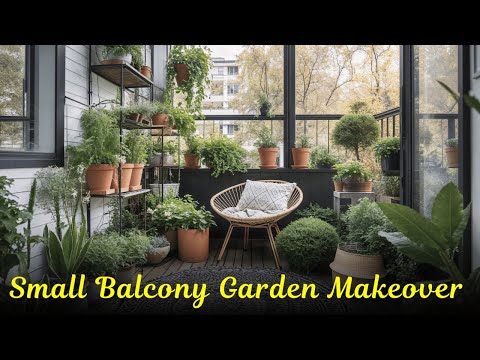 Small Balcony Garden Makeover Designs 2025 | Vertical Gardens, Space-Saving Ideas, Under Budget