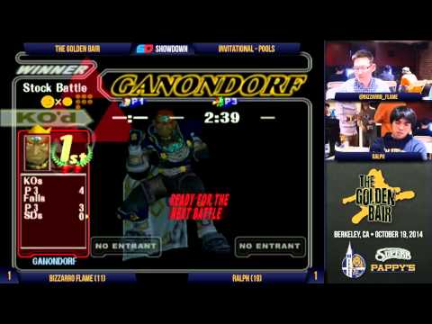 The Golden Bair - Pools: Bizzarro Flame (Ganon) vs Ralph (Falco)