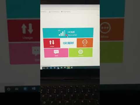 set up alcatel link zone for simple  mobile