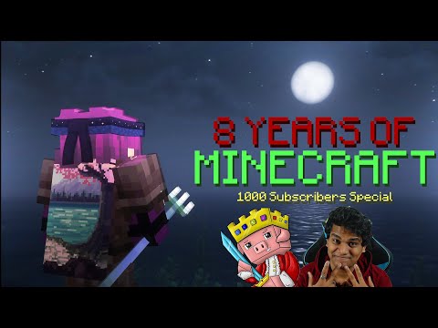Insane Indian Minecraft Journey | 8 Years in Hindi