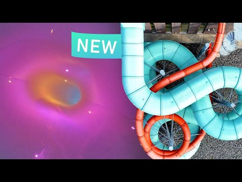 Åbybadet Mölndal - Grön Bana | Inner Tube Water Slide [NEW 2022] POV