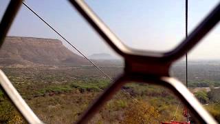 preview picture of video 'Rope Way at Sharda Devi mandir (Temple) Maihar Madhya pradesh India'