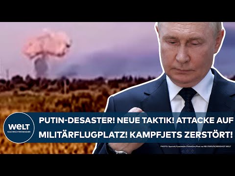Video Thumbnail: UKRAINE-KRIEG: Putin-Desaster! Neue Taktik! Explosionen auf Militärflugplatz! Kampfjets zerstört!
