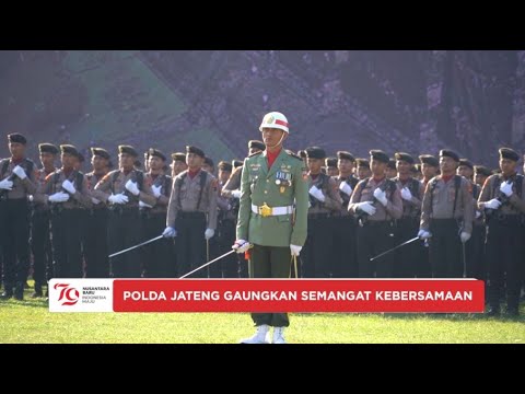 POLDA JATENG GAUNGKAN SEMANGAT KEBERSAMAAN