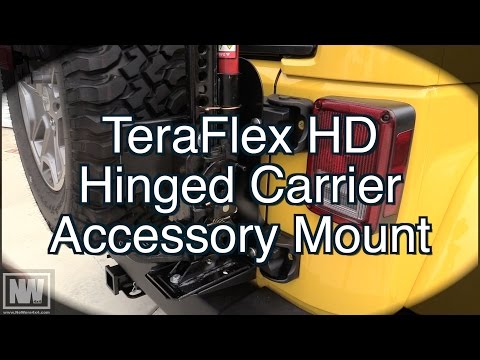 TeraFlex HD Hinged Carrier Accessory Mount - "NeWere4X4"