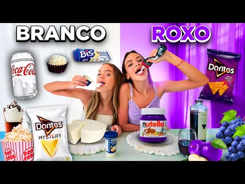 COMENDO ROXO VS BRANCO POR 24 HORAS