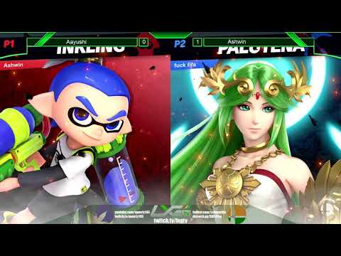 Ashwin (Dark Samus/Inkling) vs Aayushi (Palutena) - Smash Ultimate @ LXG 16