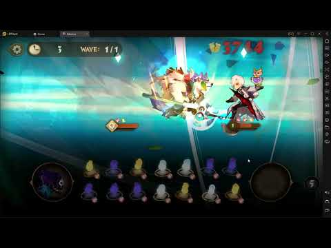 Sdorica Law damage test (lv75 mineral quest)