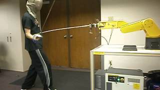 Fencing Robot Demo