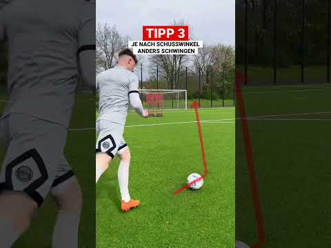 HOW TO IMPROVE YOUR SHOT!⚽️🚀 #football #tips #tricks #tutorial #shorts