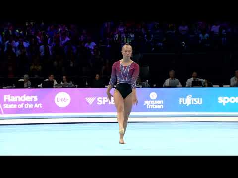 TRTNIK Zala (SLO)_2023 Artistic Worlds, Antwerp (BEL)_Qualifications_Floor Exercise
